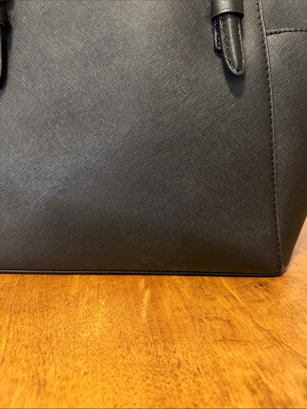 Michael Kors Black Purse with Gold Hardware - Picture 14 of 14